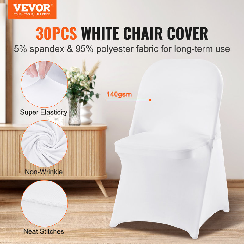 VEVOR Polyester Chair Cover . Wayfair